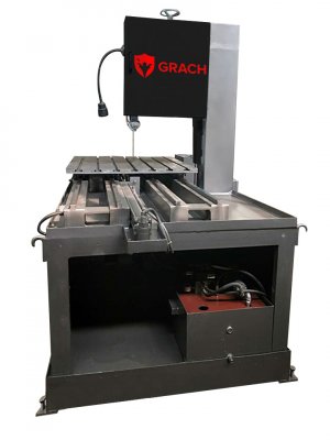 Вертикальный ленточнопильный станок GRACH V2T 500x100 с подвижным столом